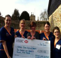Donation to Arthur Rank Hospice